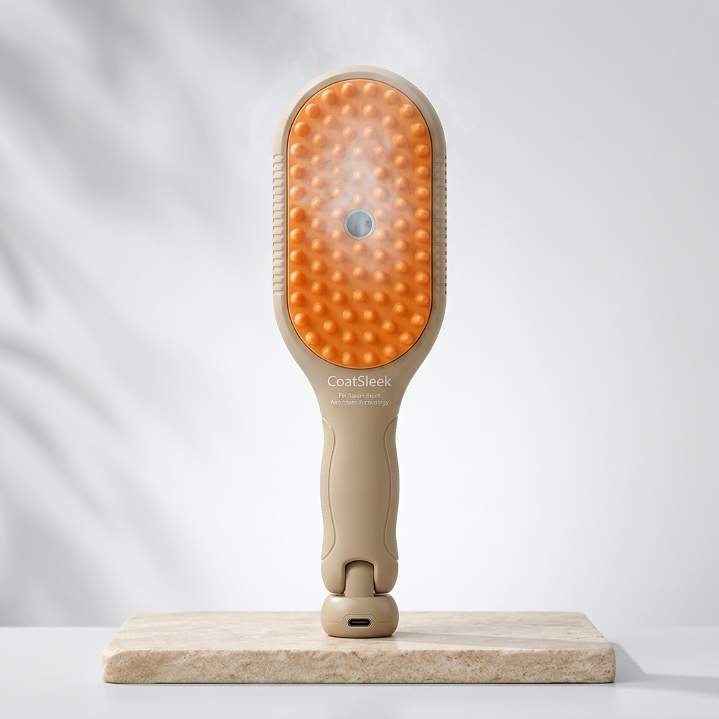 CoatSleek Steam Brush